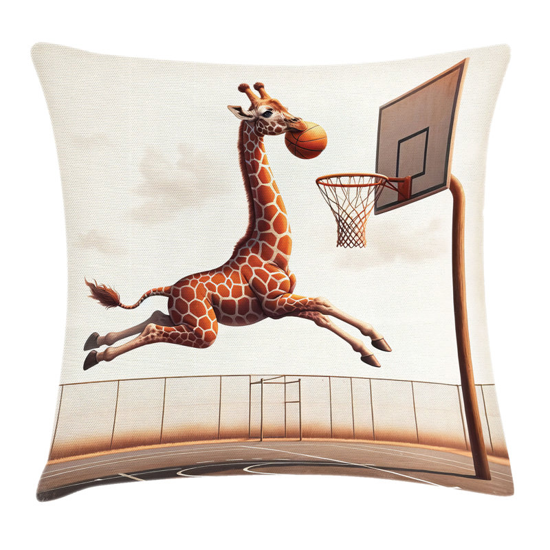 Basketball throw pillow best sale